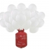 BUTLA Z HELEM+30 balonów BIAŁYCH WESELE ŚLUB